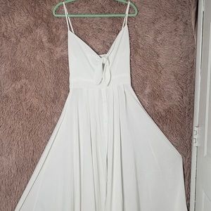 White flowy dress - NWT